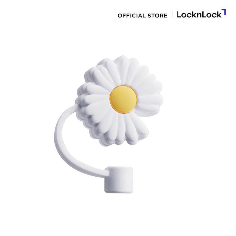 LocknLock จุกปิดหลอด วัสดุยางซิลิโคน รุ่น TLL092WHT