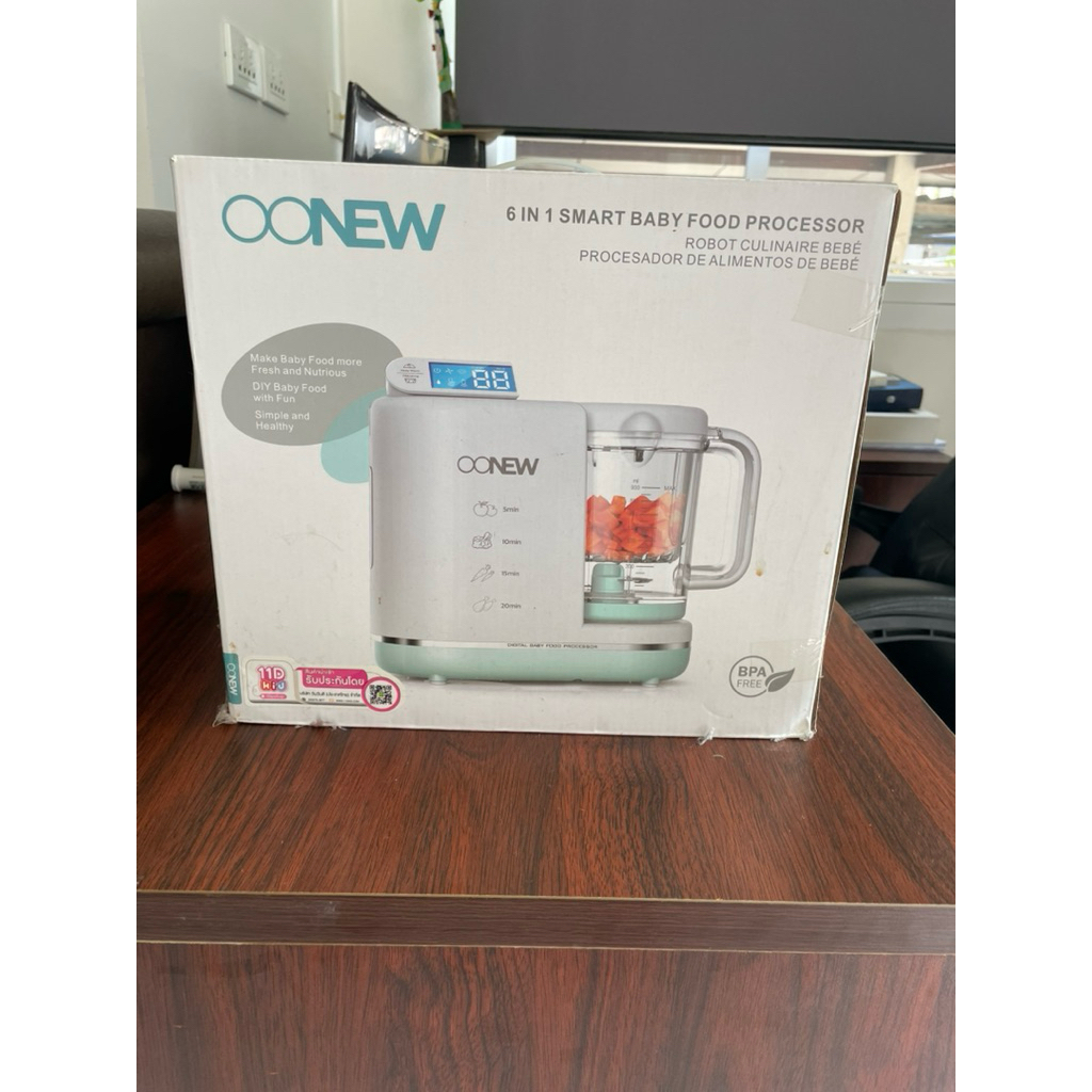 เครื่องทำอาหารเด็ก นึ่งบดปั่น(มือสอง)OONEW