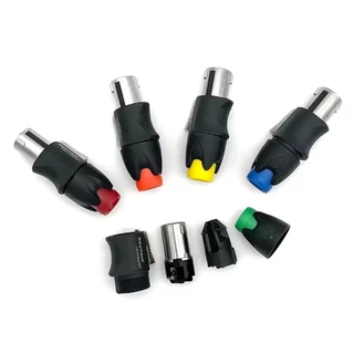 (มี5สีให้เลือก) ราคา1-5ตัว SPEAKON เสริมเหล็ก ปลั๊กลำโพง หัวspeakon สเปคคอน สเปคคอนลำโพง