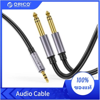 [ออกใบกำกับ- ทักแชท] ORICO AX2N 3.5mm to Dual 6.5mm Audio Ca…