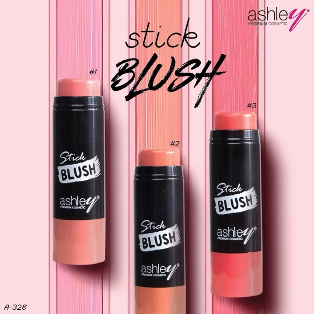 (🔥ของแท้/ส่งไว🔥) Ashley Cream Stick Blush บลัชออนเนื้อครีมแบบแท่ง A328