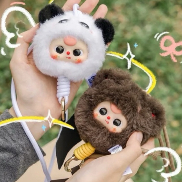 ( แบบจุ่ม ) สายคล้อง Babythree Mobile Phone Lanyard🐰💗 พร้อมส่ง
