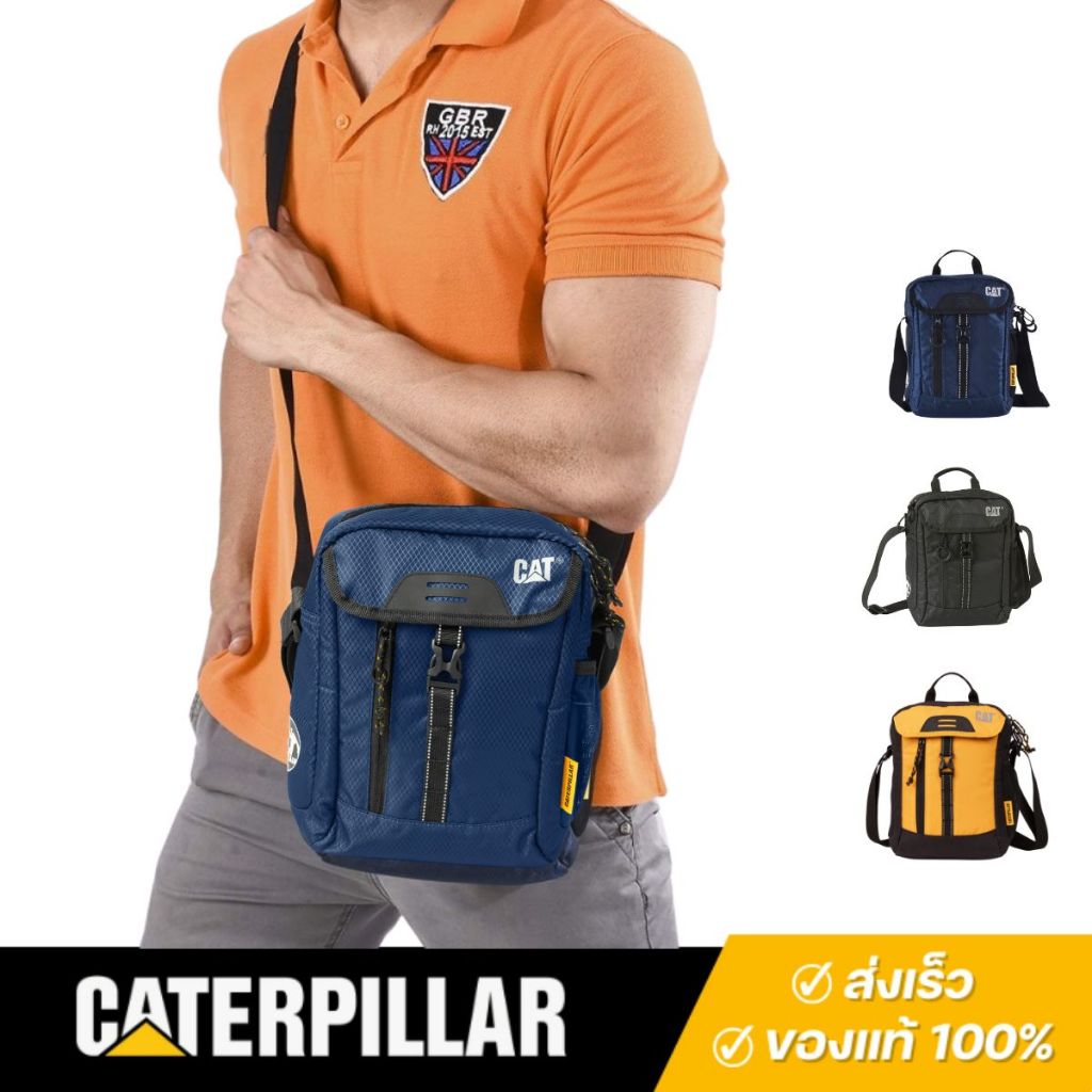 Caterpillar กระเป๋าสะพายอเนกประสงค์ รุ่น Kilimanjaro 84875 4 ลิตร ใส่ Tablet กันน้ำ 5 ช่อง แท้ 100%