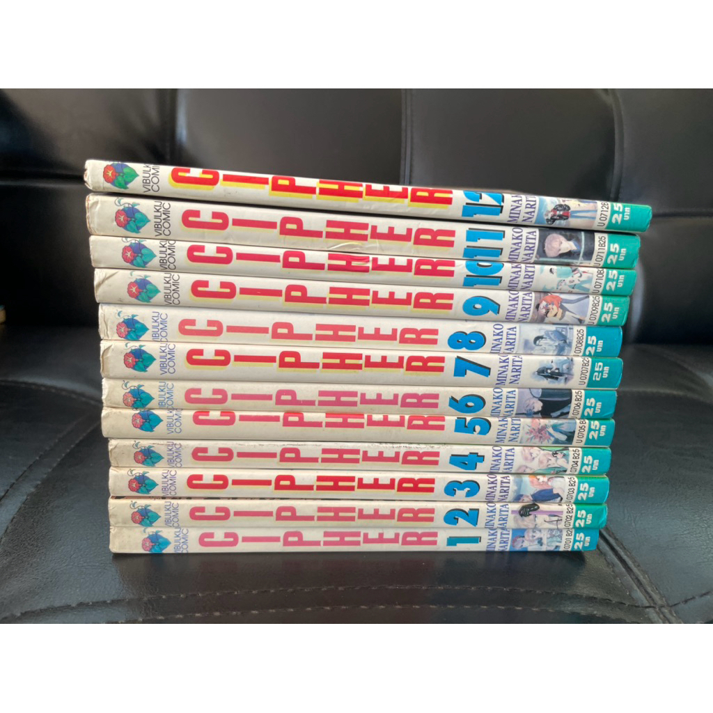 CIPHER 1-12 จบ สภาพเก่า