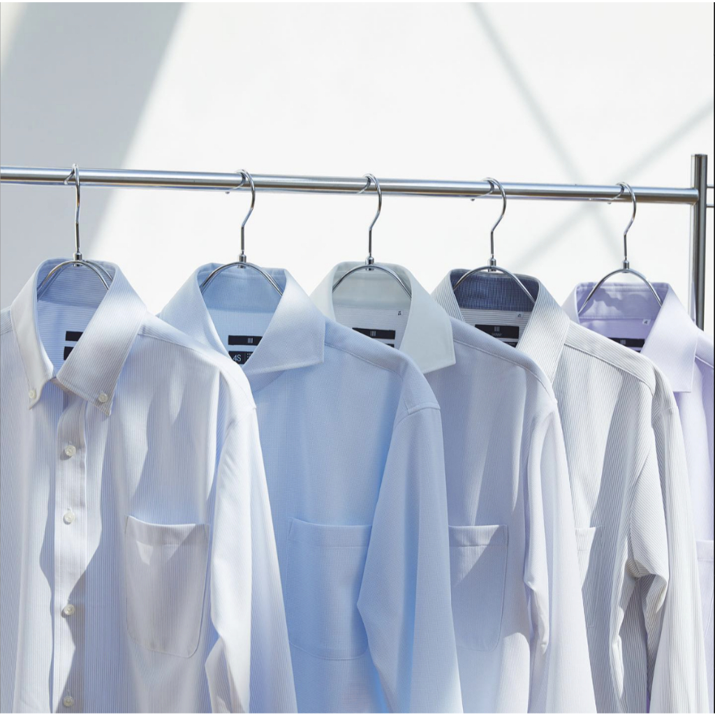 SUIT SELECT 4S Non-iron Shirt (Blue)  เสื้อเชิ้ตสีฟ้าลายทาง ซักเครื่องได้ ไม่ต้องรีด รุ่น 4STRBL-2504 - รูปที่ 4