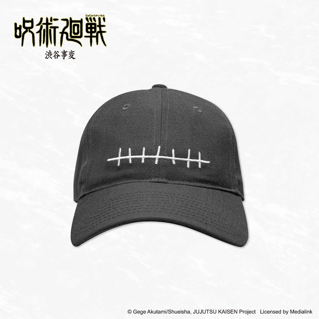 หมวกแก๊ป Jujutsu Kaisen ลายรอยเย็บ Special Grade ผ้าฝ้ายแท้ Official Merchandise