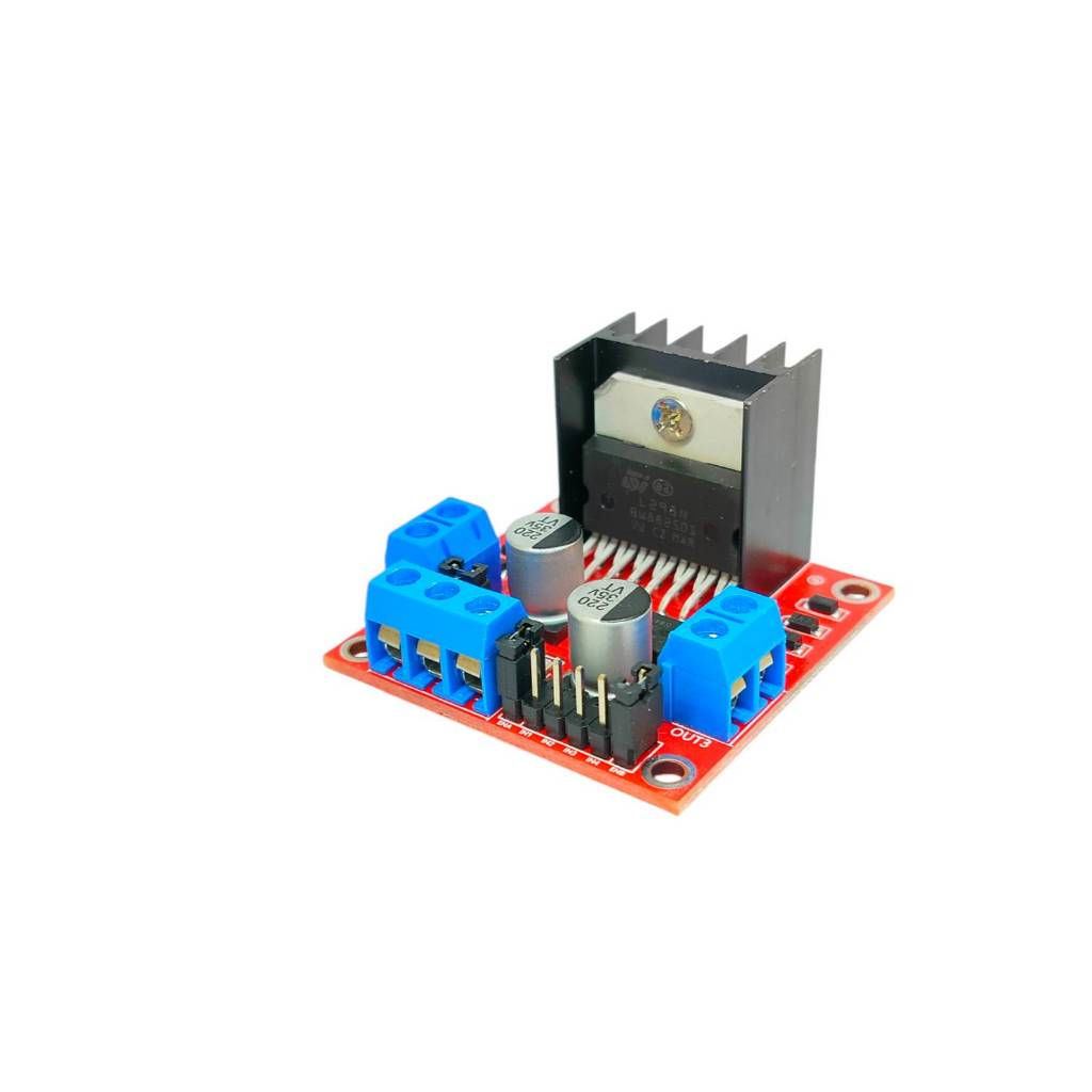 L298N โมดุลขับมอเตอร์,Motor drive Module