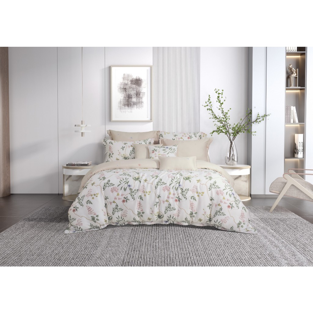 [ราคาโปร] Akemi ผ้าปูที่นอน tencel รุ่น Ardent Prints