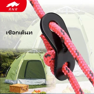 สมอเต็นท์เหล็กหนาเกรดสูง [3 ขนาด 20-30-40cm] แข็งแรงทนทานสุด + เชือกเต็นท์คุณภาพ 4mmx4m (เลือกซื้อแยกหรือเซต)RNR