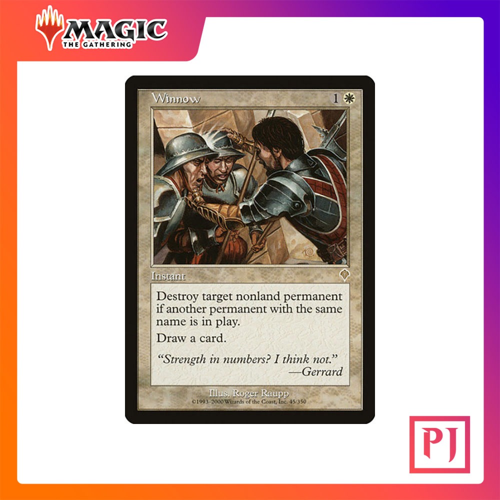 [MTG] Winnow [IVS] [WHITE] [RARE] [NORMAL] [ENG] (การ์ดเมจิค / Magic the Gathering)