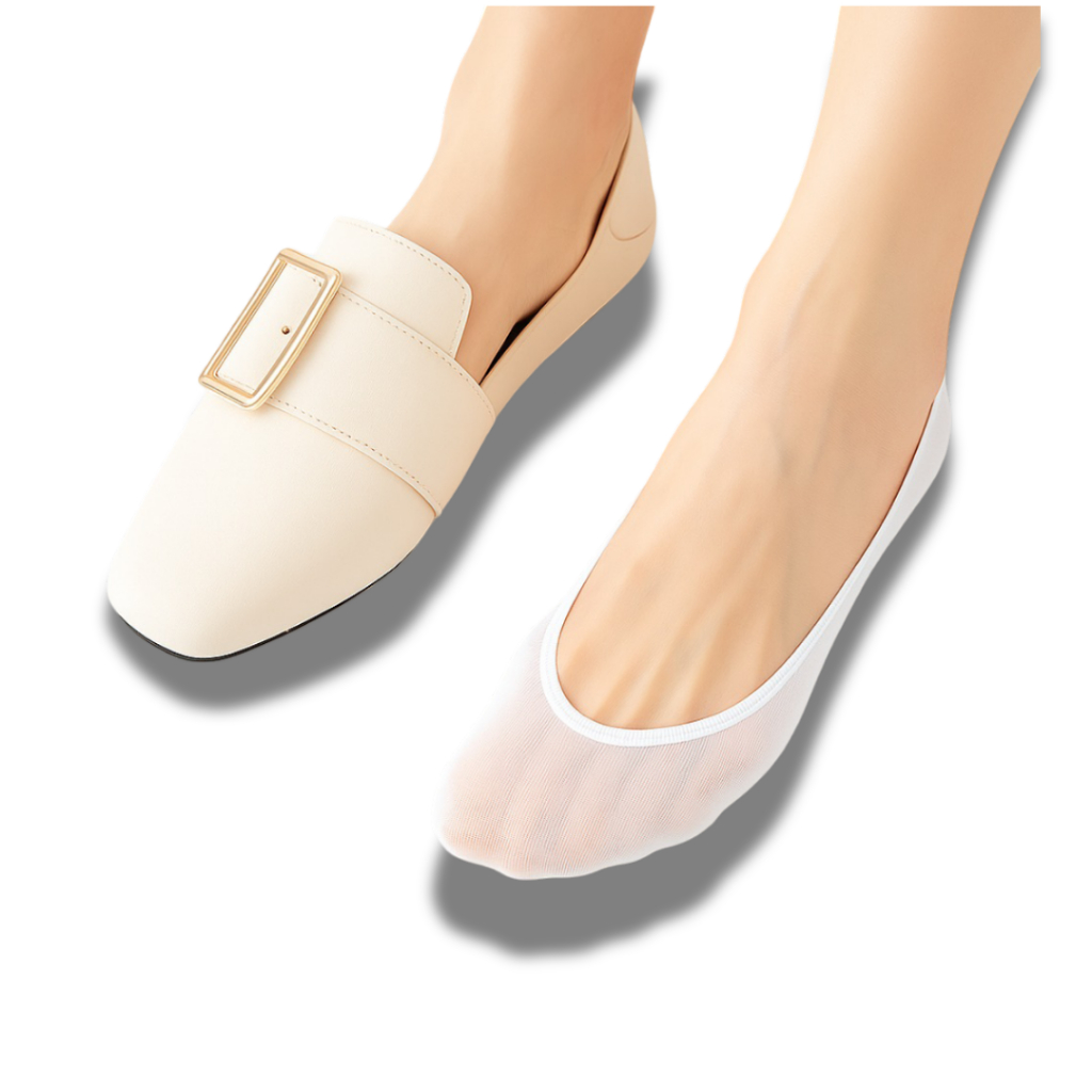 💥TOPLIST💥 (TL-N242) ถุงเท้าคัชชู มีซิลิโคนกันหลุด ซ่อนขอบ ข้อเว้า มีหลากสี สำหรับผู้หญิง - รูปที่ 5