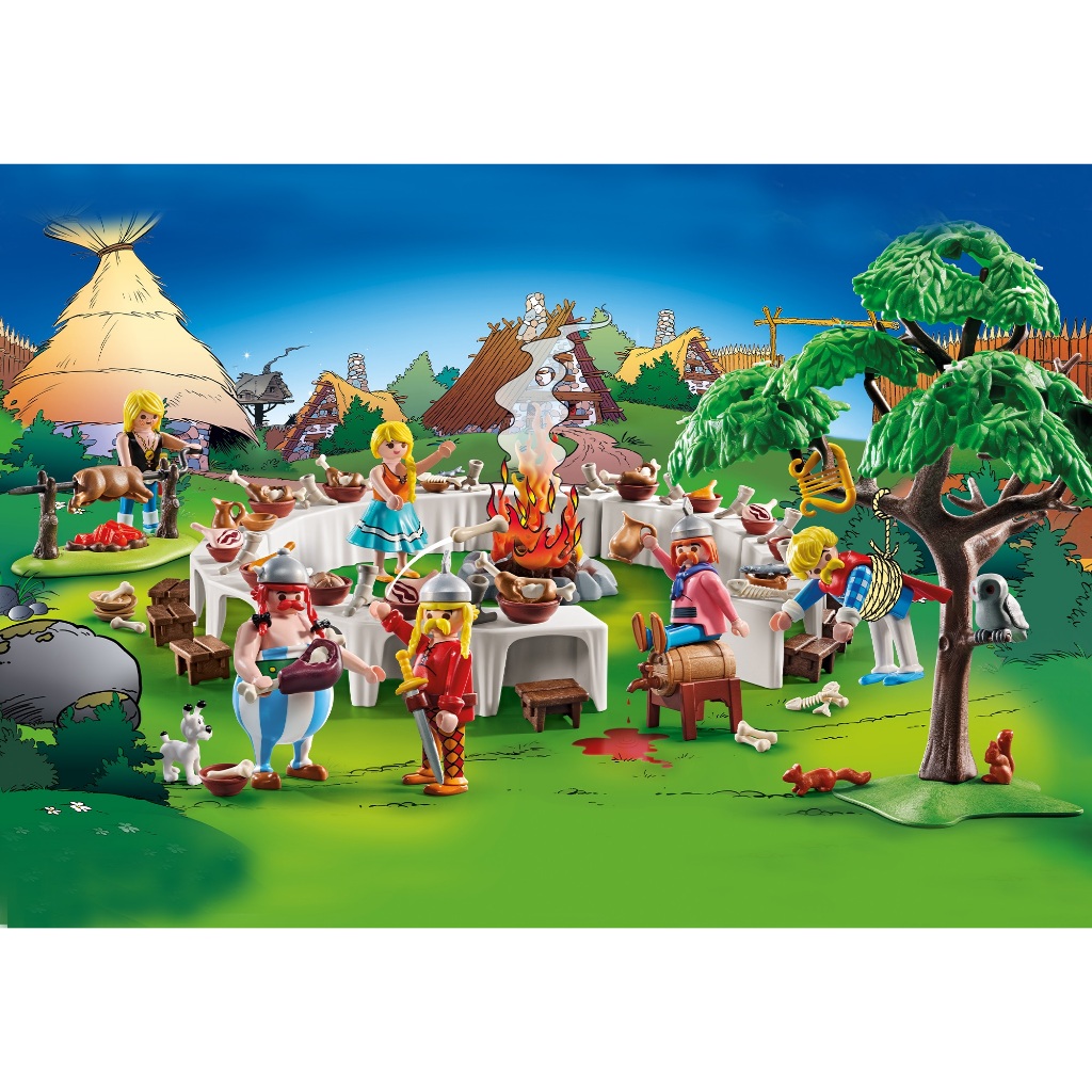 Playmobil 71827 Asterix: The village banquet แอสเทอริกซ์ งานเลี้ยงในหมู่บ้าน