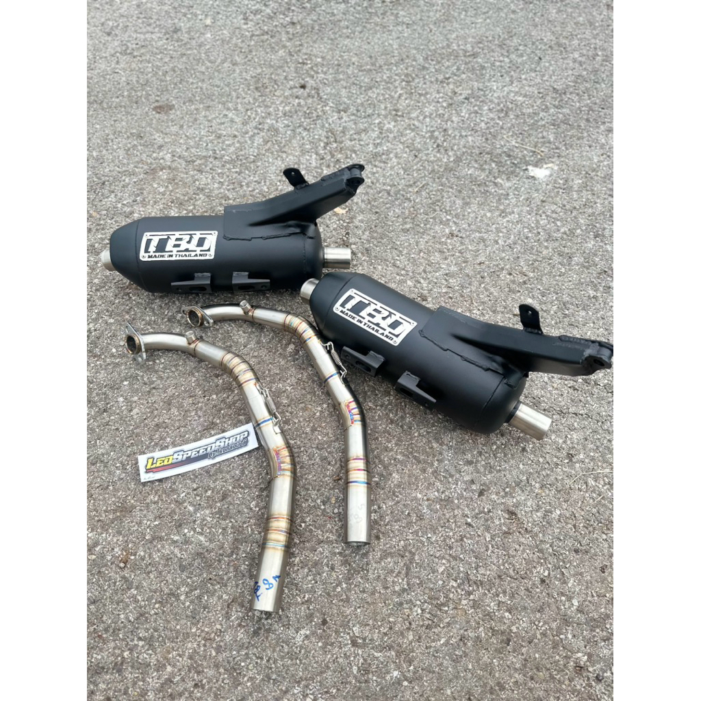 ท่อLEAD ลูก60 แป๊ปตะแกรง คอท่อสวยๆ เสียงนุ่มๆ