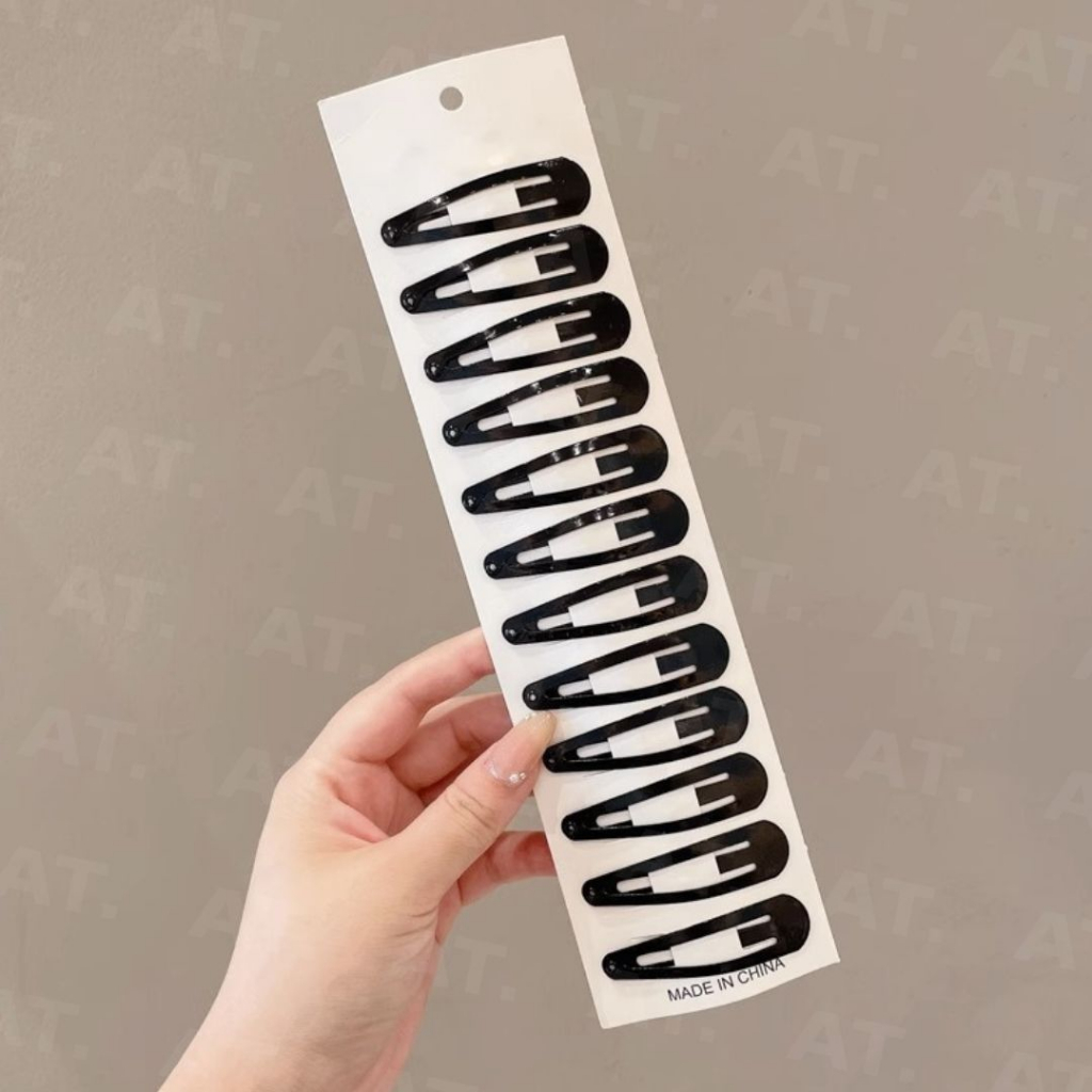 At.market กิ๊บติดผมแพ็ค 12 ชิ้น สุดคุ้ม กิ๊บติดผมนักเรียน กิ๊บแป๊ะผม กิ๊บเก็บผม พร้อมส่ง - รูปที่ 7