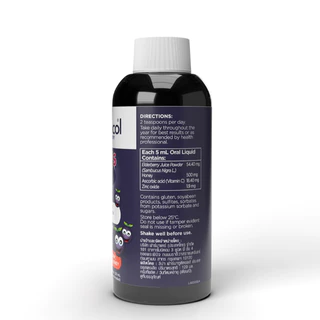 Sambucol Black Elderberry Mini's Liquid 120ml แซมบูคอล แบล็ค เอลเดอร์เบอรี่ มินิส์ ชนิดน้ำ (120 มล)