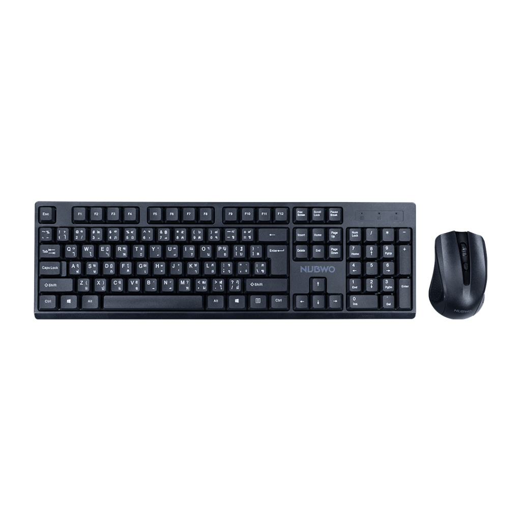 Keyboard+Mouse Combo Set Nubwo รุ่น NKM-644