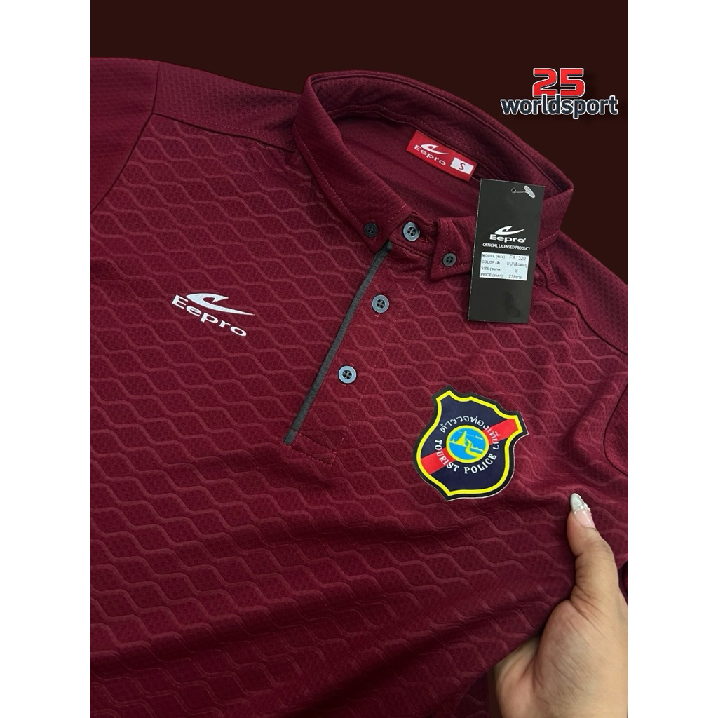 เสื้อโปโล POLO Eepro WAVE โลโก้ ท่องเที่ยว