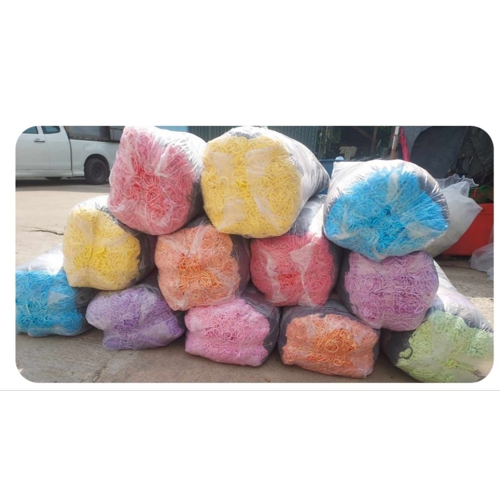 #ผ้าวง#เศษผ้า#ห่วงถุงเท้า#ห่วง20โล