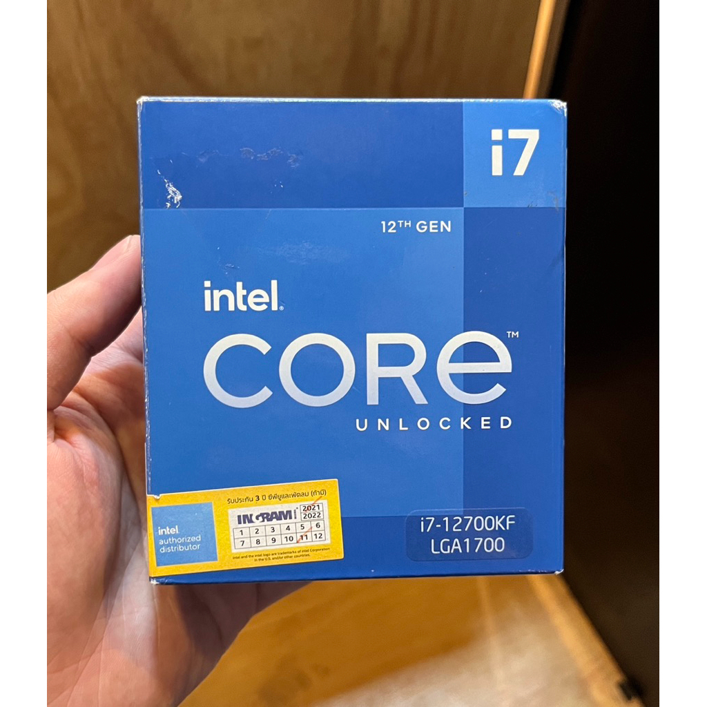 CPU INTEL CORE I7-12700KF มือ 2