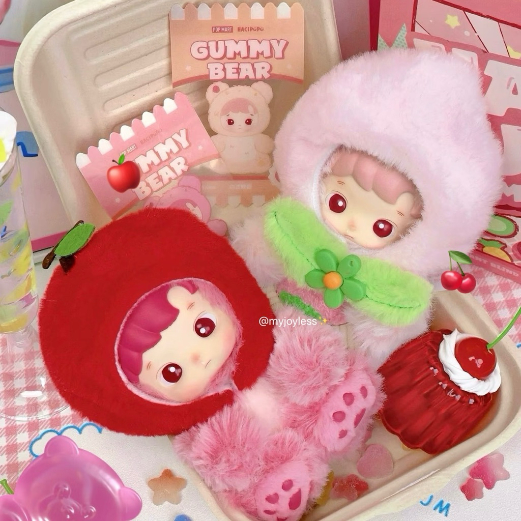 ( แบบจุ่ม ) พวงกุญแจ :: HACIPUPU Gummy Bear Series 💗✨