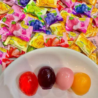 [5 แพ็ค] เยลลี่กั้มมี่ Gummy OKASHI หอม อร่อย นุ่มหนึบหนับ หอมกลิ่นผลไม้แบบคลาสสิค แพ็คละ 1 kg.