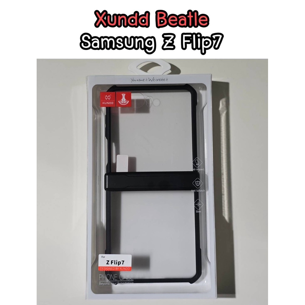 (( พร้อมส่ง)) เคสXUNDDแท้💯% SAMSUNG ZFlip7/ZFlod7 infinix Hot50pro plus Realme GT7/GT7T Honor400proเ