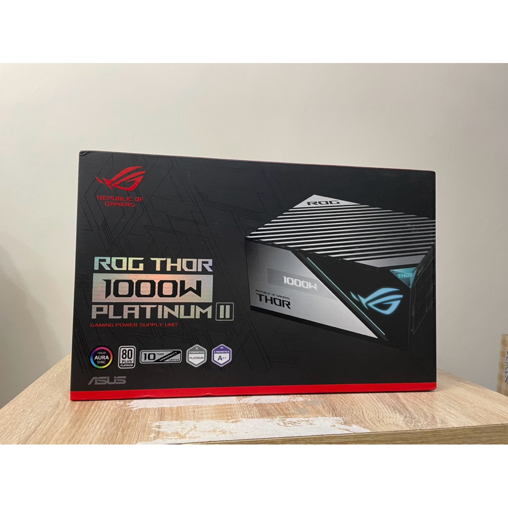 (มือสอง) PSU ROG THOR 1000W PLATINUM II อายุการใช้งานน้อย