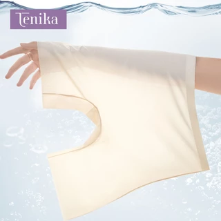 TENIKA เอวสูง กางเกงกันโป๊ Ice Silk Safety pants กางเกงซับใน 2 in1 สบาย ขาไม่ม้วน