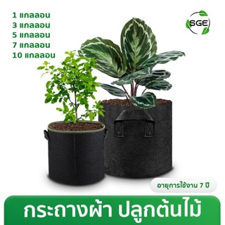 กระถางผ้า กระถางผ้าปลูกต้นไม้ ถุงปลูกต้นไม้ กระถางต้นไม้ รุ่…