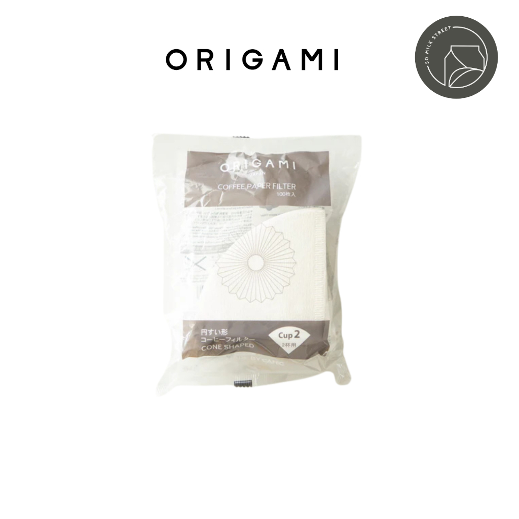 ORIGAMI - Coffee Paper Filter กระดาษกรองกาแฟ  ดริปกาแฟ
