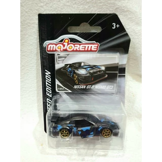 (R34 R35) Majorette Nissan GT-R ก๊อตซิล่า สินค้าใหม่ในแพ็ค ล้อสุ่ม ไข่สุ่ม สินค้าลิขสิทธิ์แท้