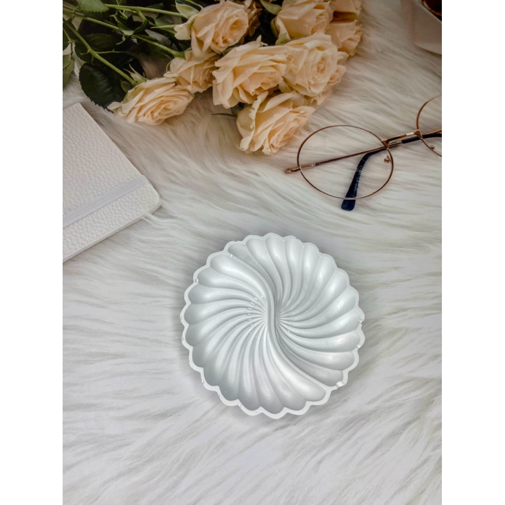 ถาดปูนปลาสเตอร์ระบายสีถาดถ่ายรูปพร๊อพถ่ายรูปถ่ายสินค้า ราคา ถูกที่สุด ดีลบีเคเค แกลเลอรีภาพที่ 4