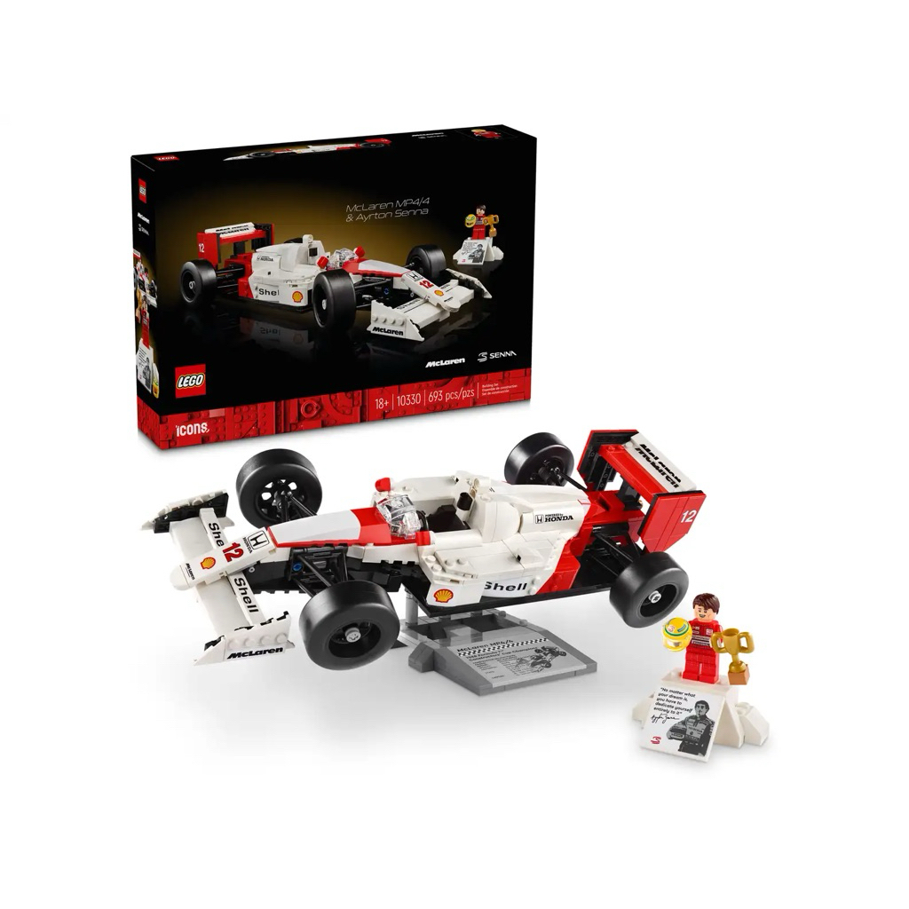 Lego 10330 McLaren MP4/4 & Ayrton Senna ((ของแท้ พร้อมส่งค่ะ))