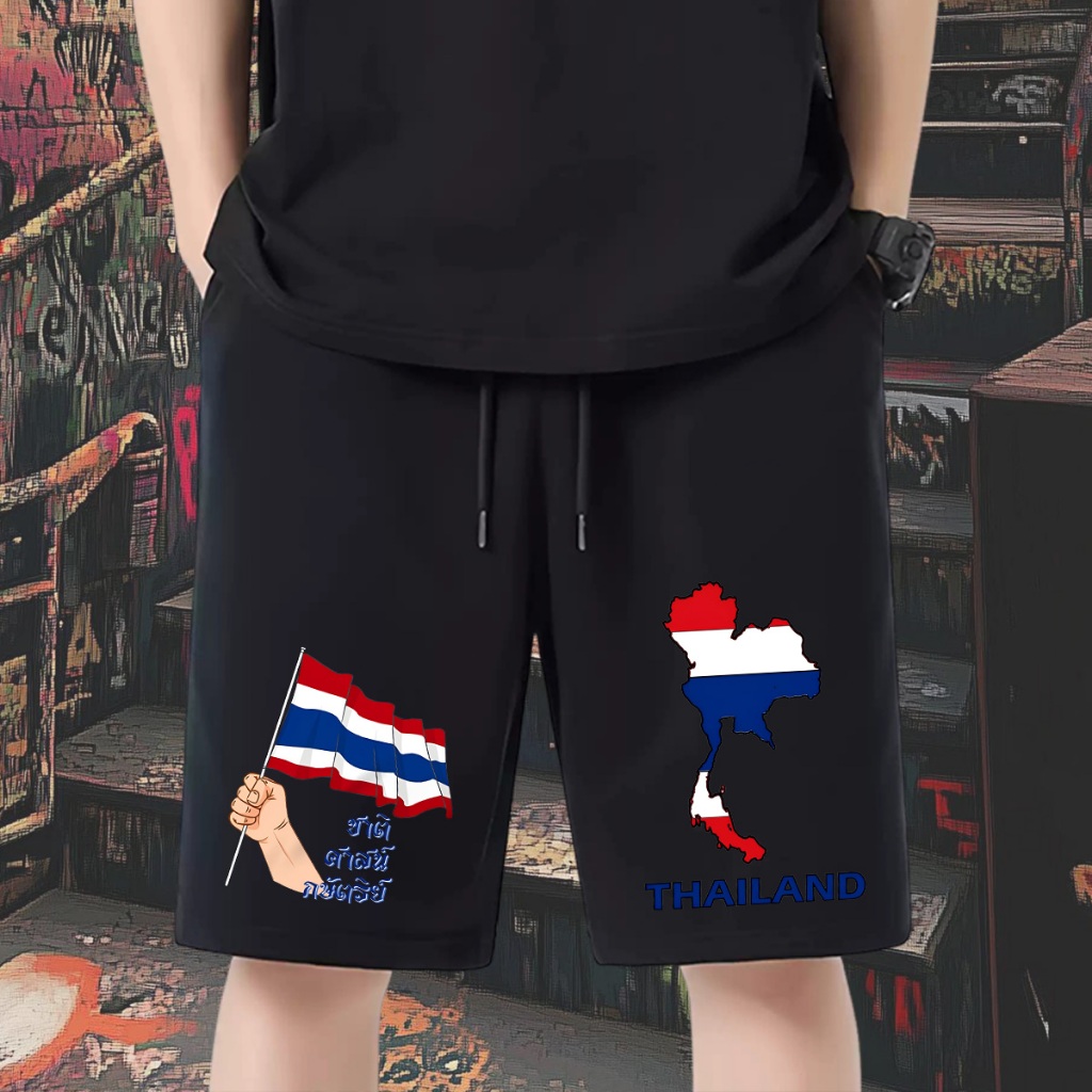 Save Thailand คอลเลกชั่น Save Thailand กางเกงขาสั้น M-XL