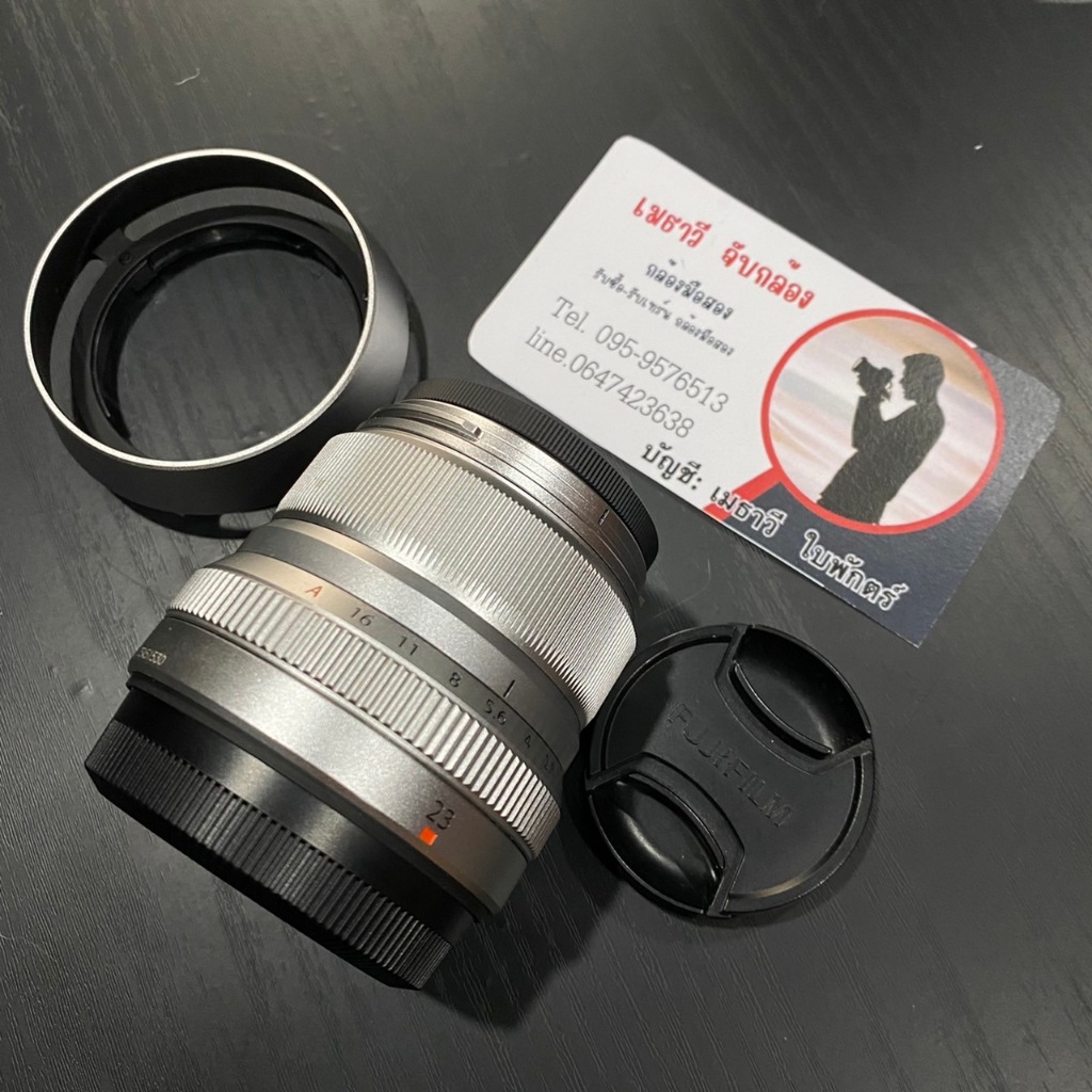 FUJIFILM เลนส์ 23 f1.8 ใช้งานปกติ