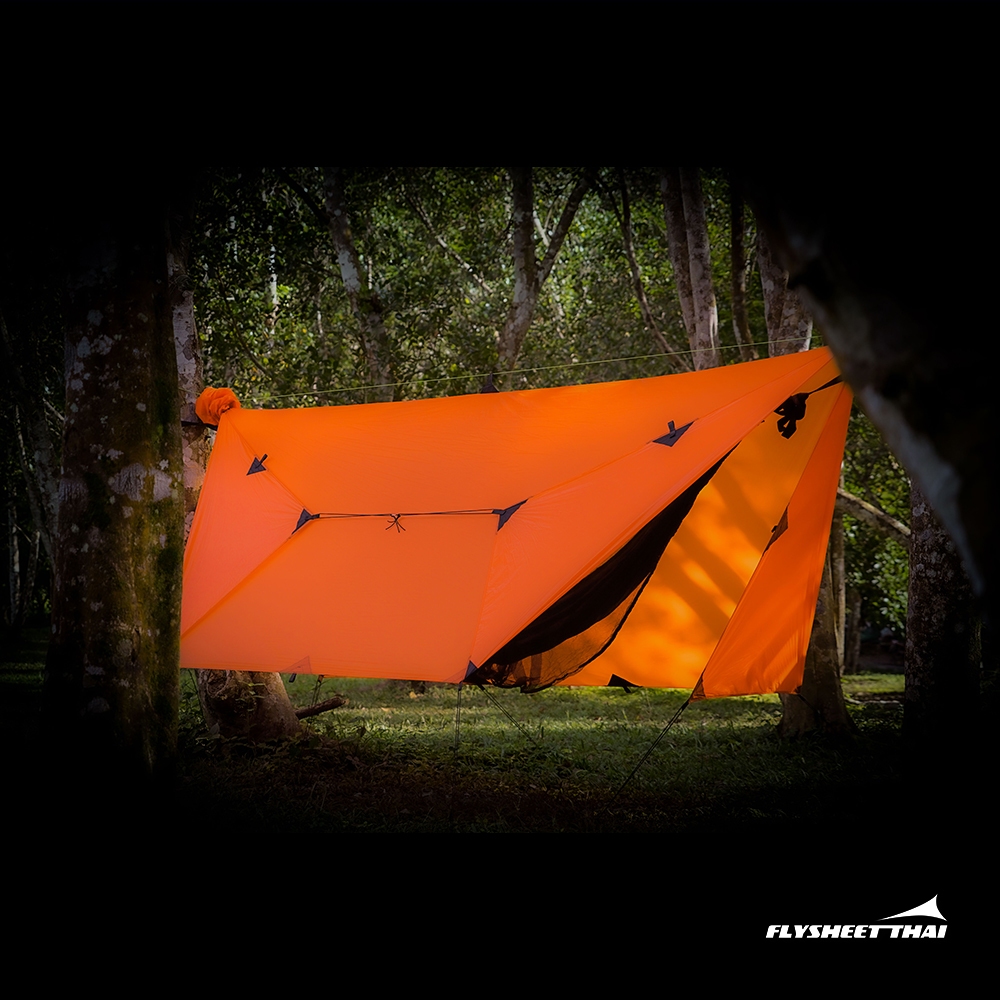 ฟลายชีท ทาร์ปเปล Tarp Hammock 20d Ripstop Hexa 3x4