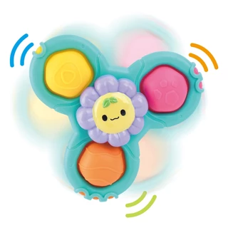 Playgotoys ของเล่นเสริมพัฒนาการ จุ๊บหมุนเจ้าดอกไม้(1481)