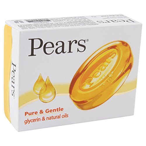 Pears Moisturising Bathing Bar Soap with Glycerine Pure & Gentle For Golden Glow 100gm