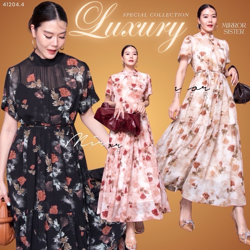 Mirrorsister 41204.4 • เดรสลายดอกน่ารัก