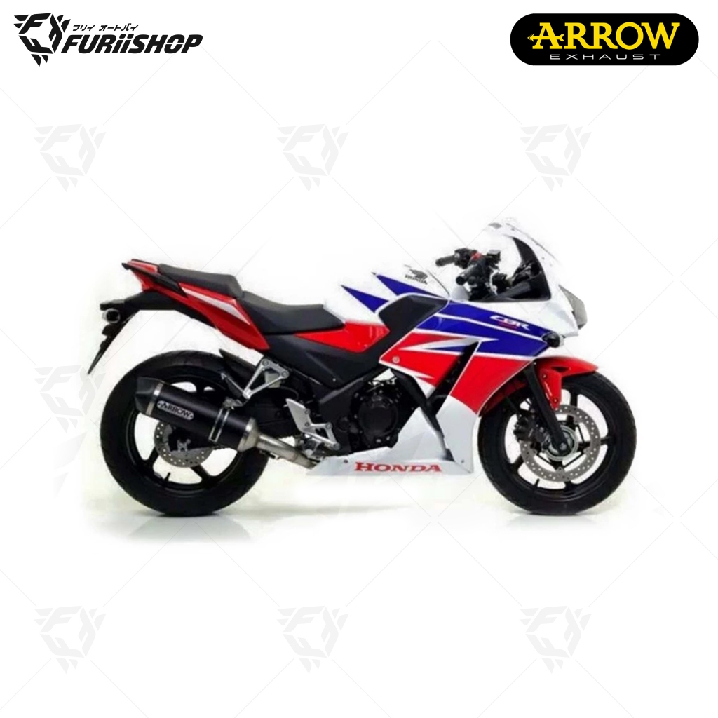 ท่อสูตร/ท่อแต่ง/ท่อไอเสีย Arrow Dark : for Honda CBR300R/CB300F