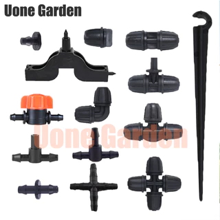 Uone Garden ข้อต่อสายไมโคร 4/7 5/7mm 3ทาง 2ทาง 4ทาง สำหรับต่อหัวพ่นหมอก มินิสปิงเกอร์