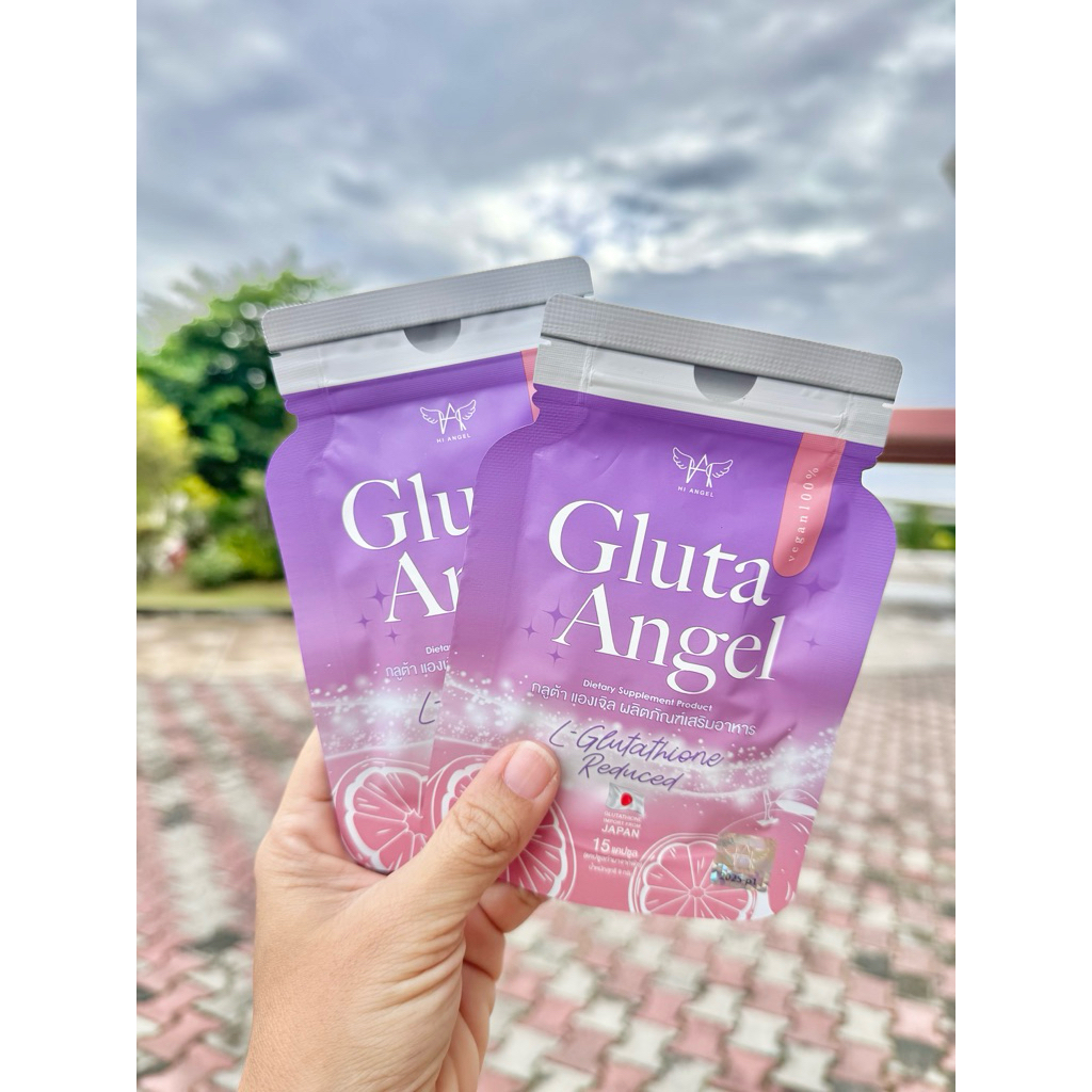 🧚‍♀️ กลูต้าแองเจิ้ล กลูต้านางฟ้า [1 แถม 1] ซองละ 15 แคปซูล