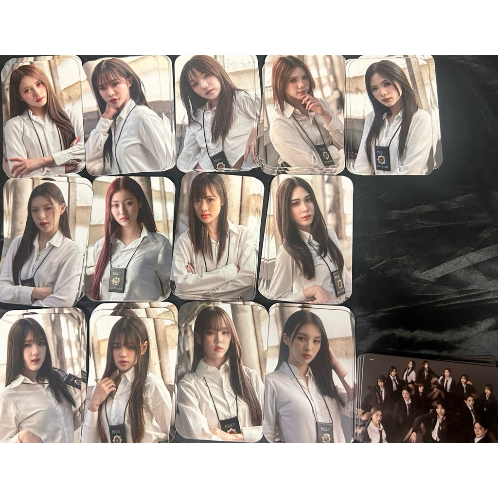 BNK48 Rumor Photocard Hoop Monet Fame Earn Peak Micha Sindy Jary  Mean Grace Yayee Eve Wawa Selfie card Photo Card