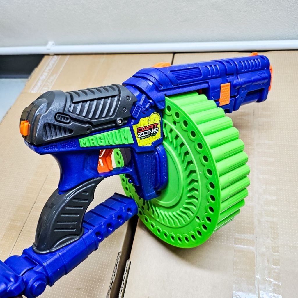 Dart Zone Magnum Superdrum Blaster  สุดยอดตัวจริง มีรับประกัน