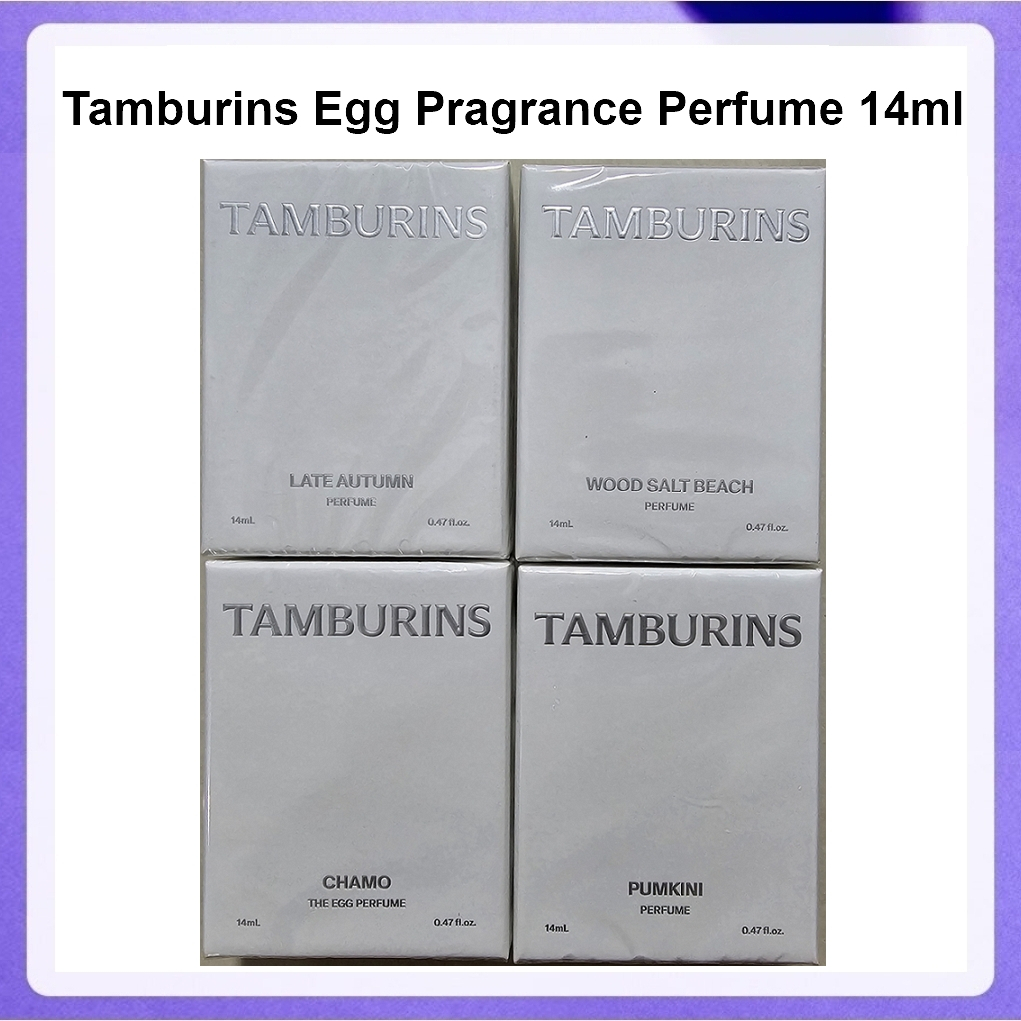 Tamburins Egg Pragrance Perfume 14ml (Chamo, Pumkini, Holy Metal, Wood Salt Beach, Late Autumn)