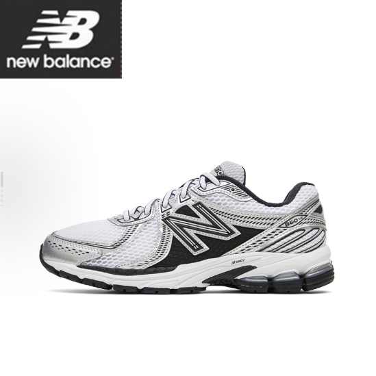 New Balance 860 v2 Low cut Black Silver【ของแท้ 100%】