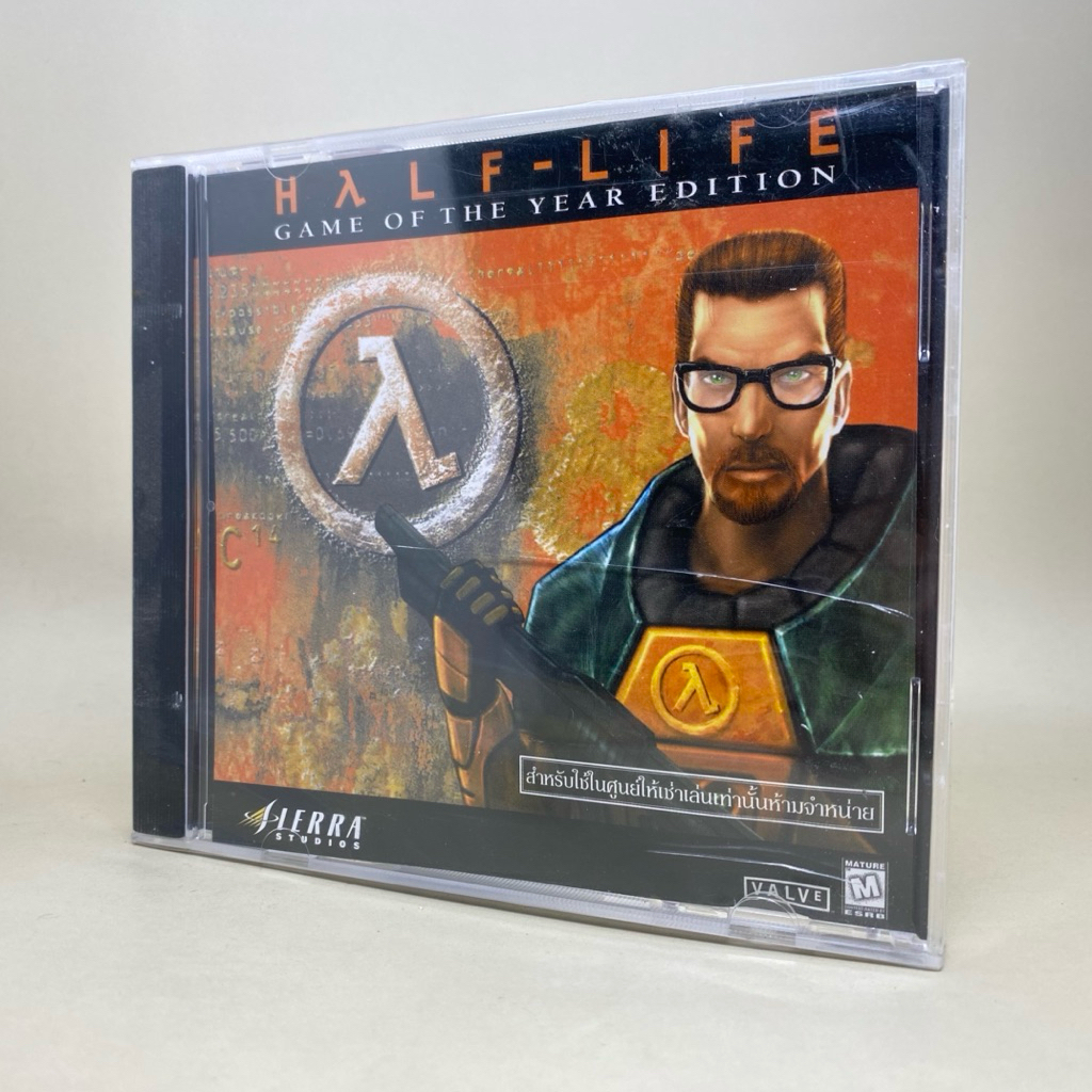 (New)(มือ1) *Half-Life Game of the Year Edition (PC) | PC Games for Window95/98/NT | Original CD Gam