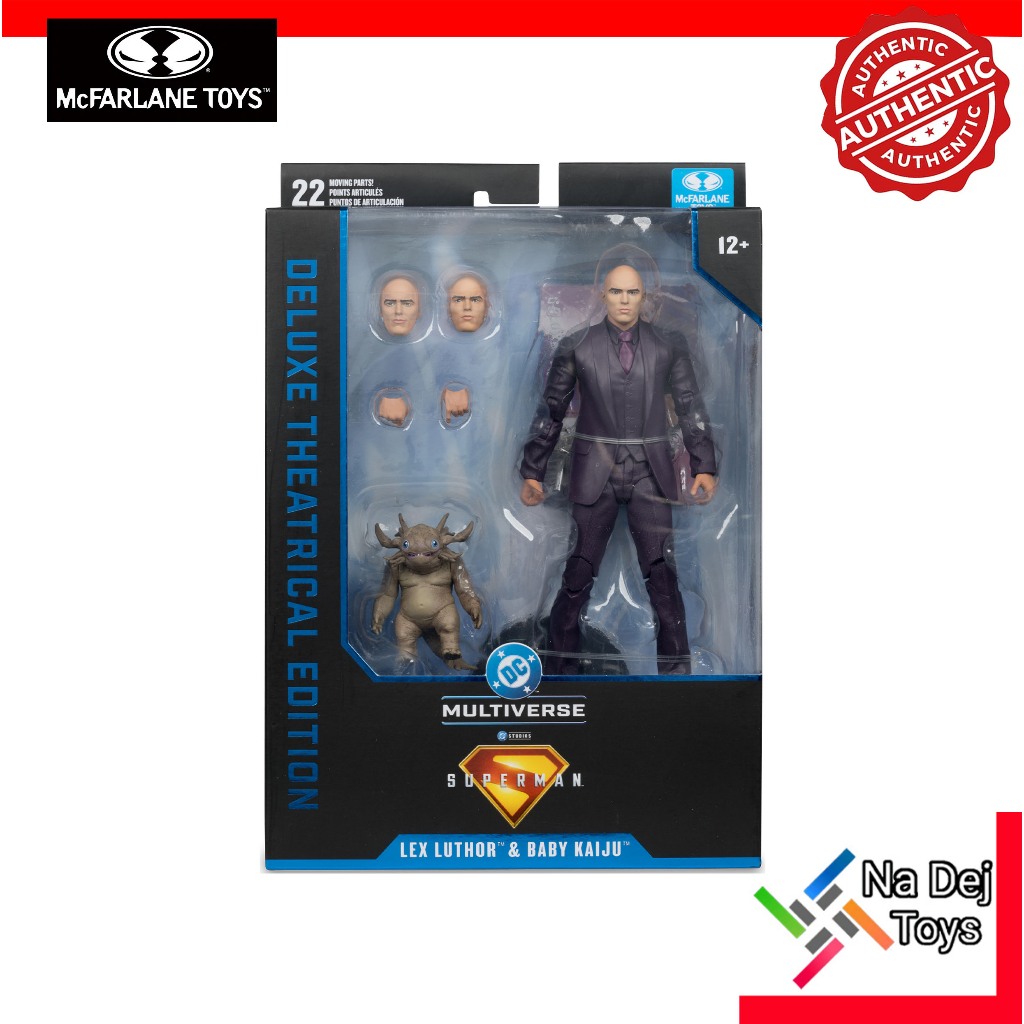 Lex Luthor & Baby Kaiju (Superman 2025) DC Multiverse McFarlane Toys 7" Figure เลกซ์ ลูเธอร์ & เบบี้