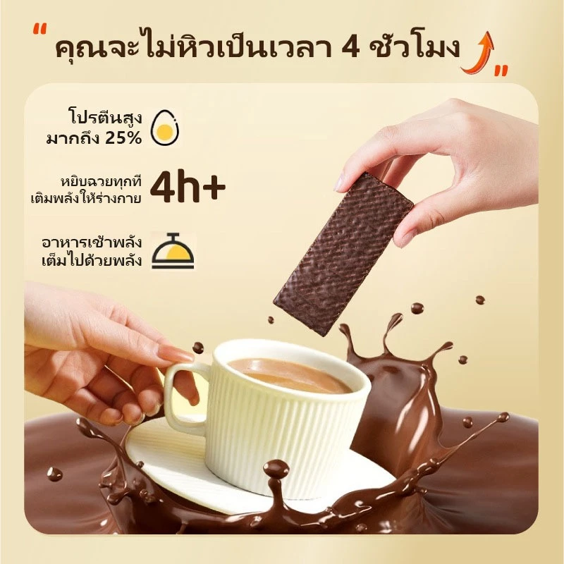 เวย์โปรตีน โปรตีนบาร์ ทดแทนอาหาร โปรตีนพืชไขมันต่ำ 1 กล่องบรรจุ 7 บาร์ ลดน้ําหนัก ปราศจากน้ําตาล thumbnail 9