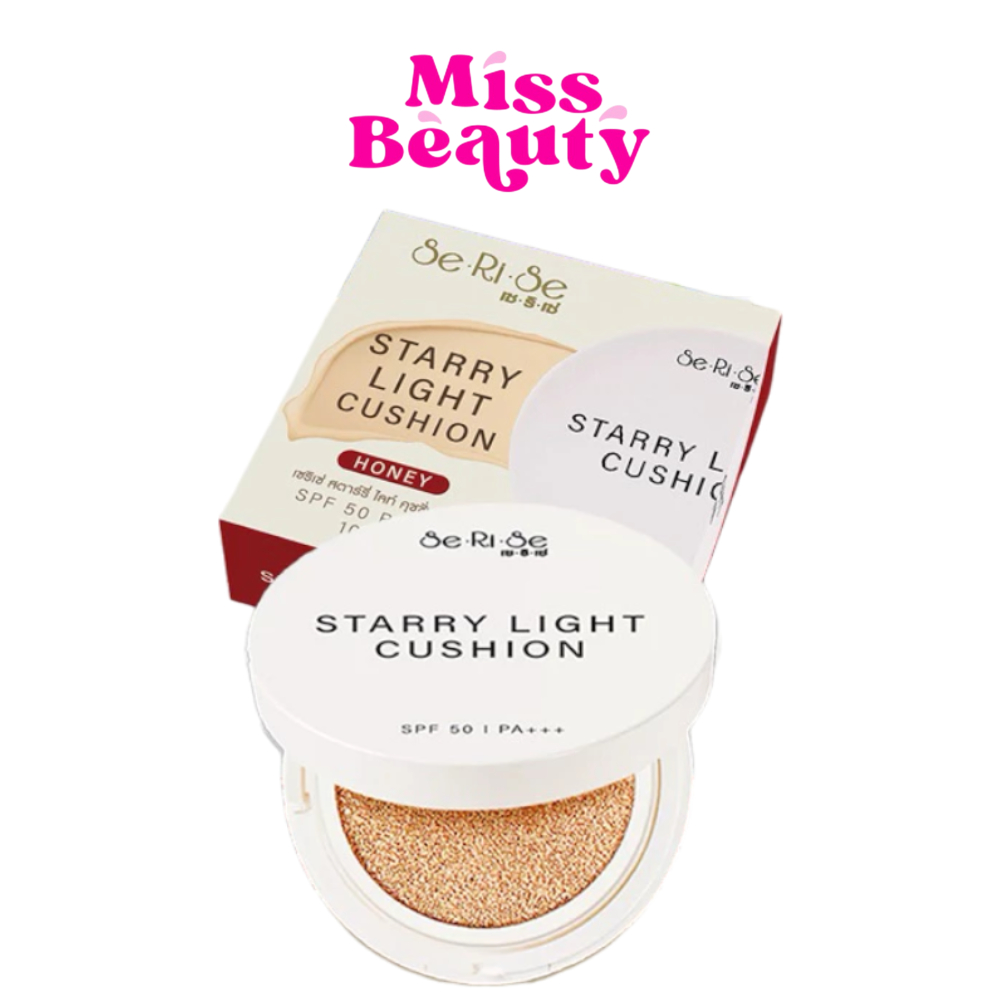(ตลับ) SERISE STARRY LIGHT CUSHION SPF50 PA+++ เซริเซ่ คุชชั่น สตาร์รี่ ไลท์ 10 กรัม